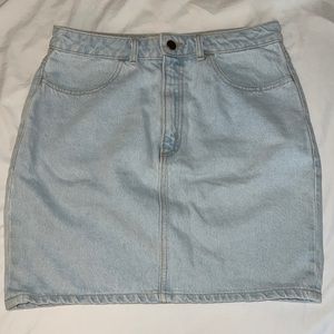 American apparel Jean skirt